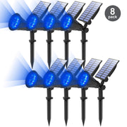 TSUN-blue-4-leds-Outdoor-Solar-Spot-Lights-8-pack