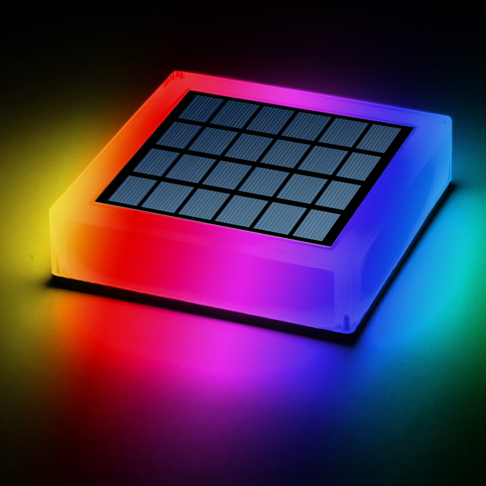 TSUN Solar Color Changing Powered Deck Lights | Fence 5X5 Post Lights