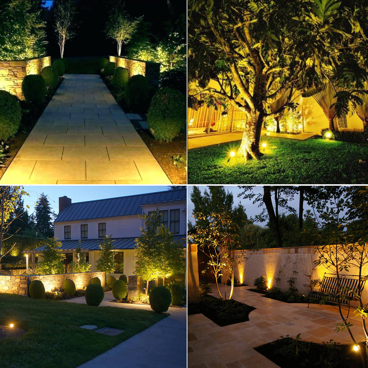 Outdoor led landscape spotlight lighting