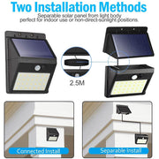 Two installation methods: Connected install or separable install