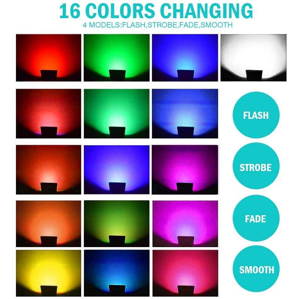 4 Models: Flash, Strobe, Fade, Smooth