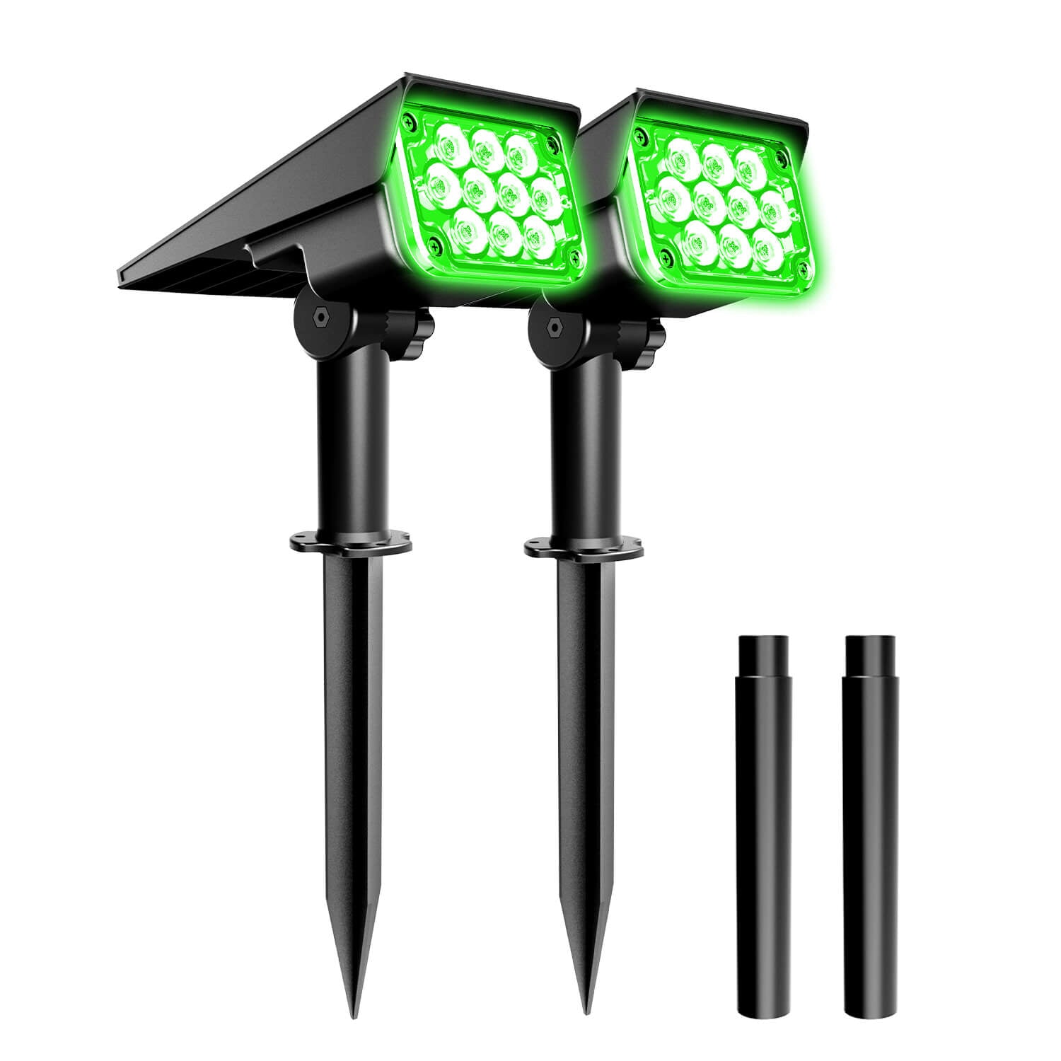 Green Solar Spotlight 2 Pack