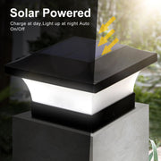 Solar Powered Post Caps Light