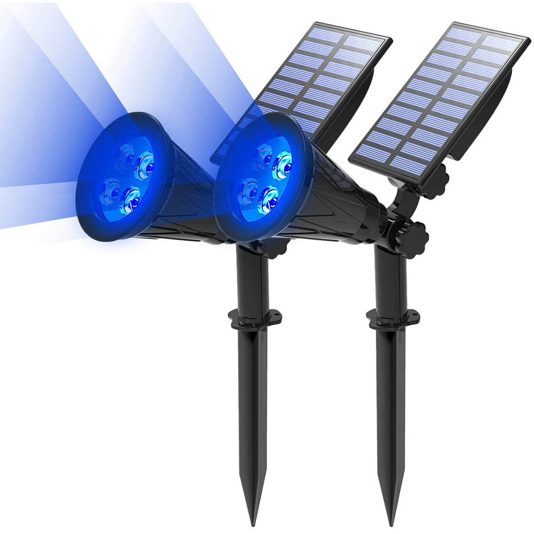 TSUN-blue-4-leds-Outdoor-Solar-Spot-Lights-2-pack