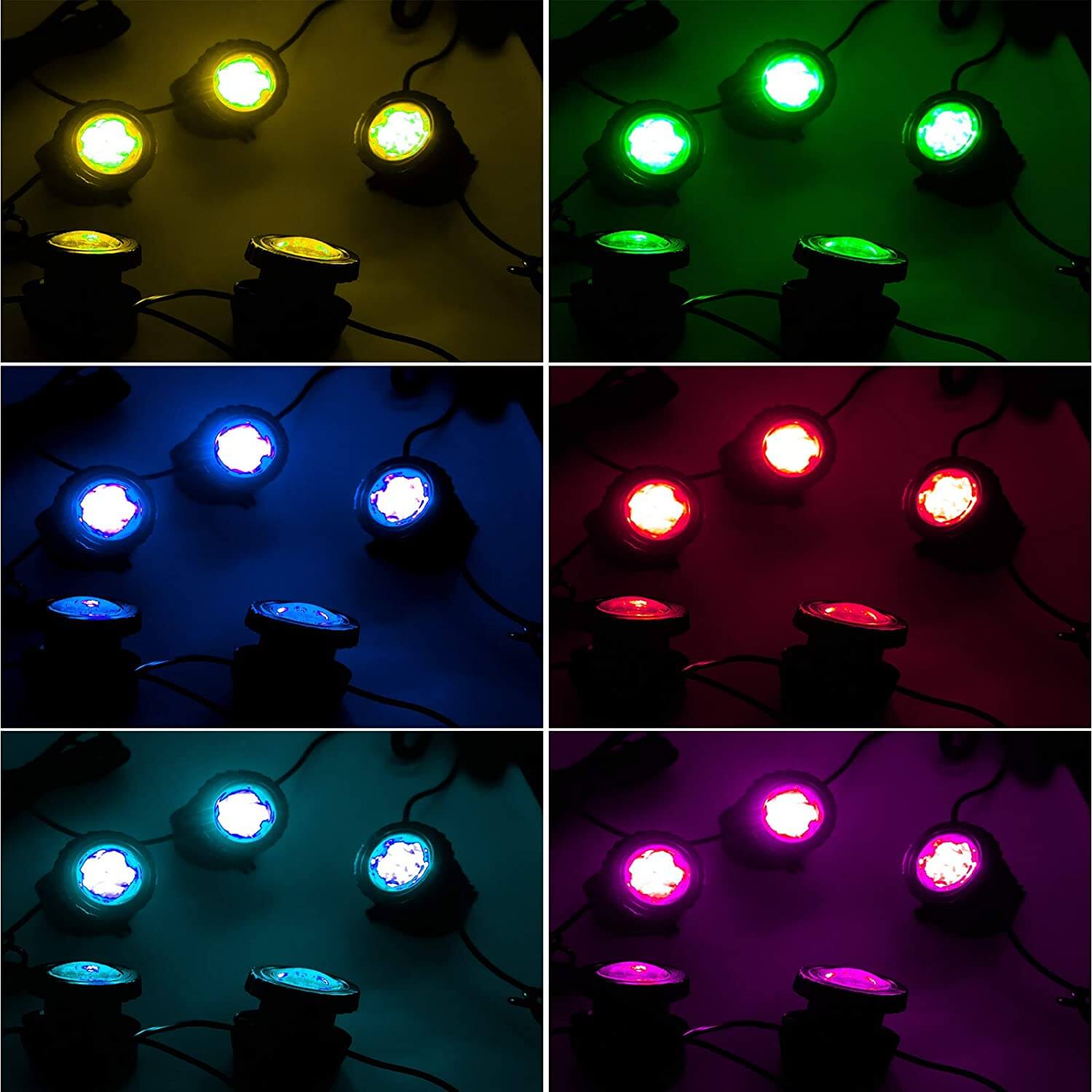 TSUN Waterproof Solar Pond Light | Garden Fountain Pool Lamp