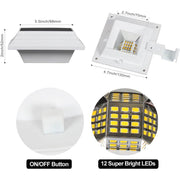 Solar Gutter Light Size