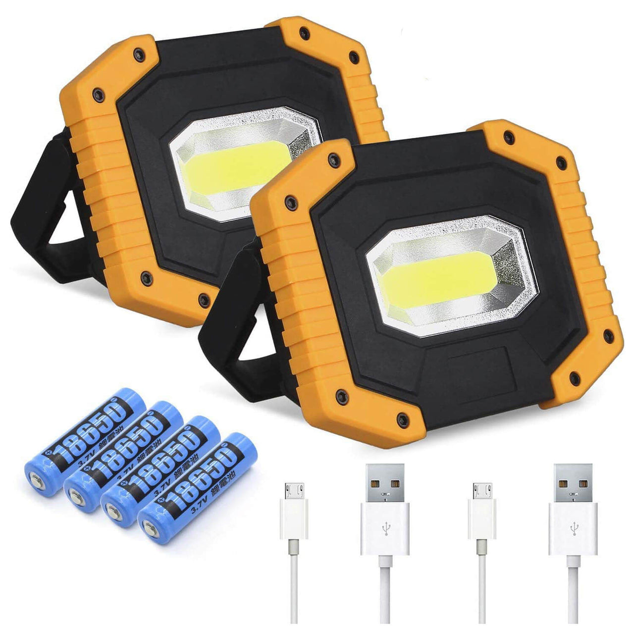 30W COB LED Work Lights 2 Pack