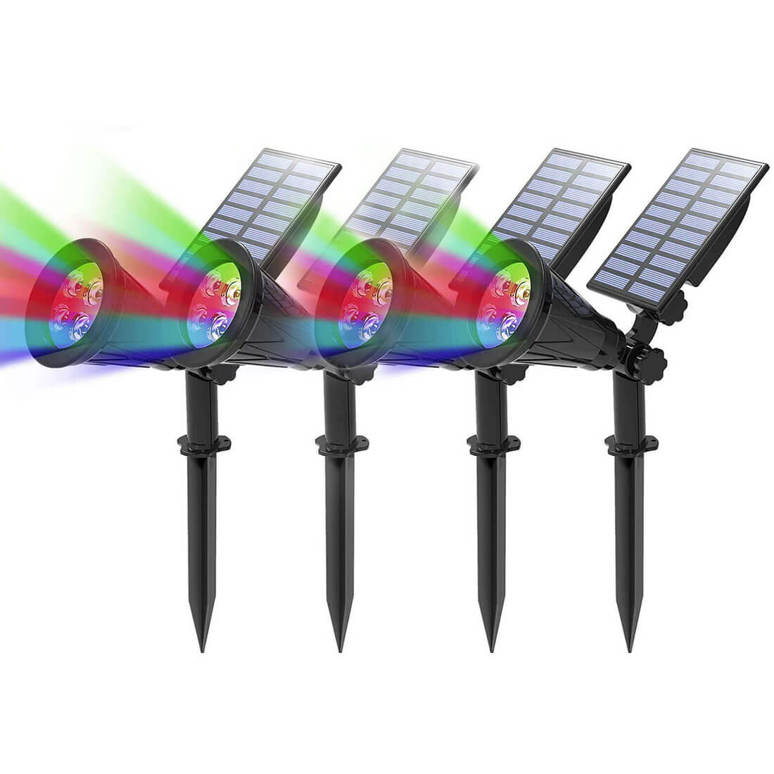 TSUN-RGB-4-leds-Outdoor-Solar-Spot-Lights-4-pack