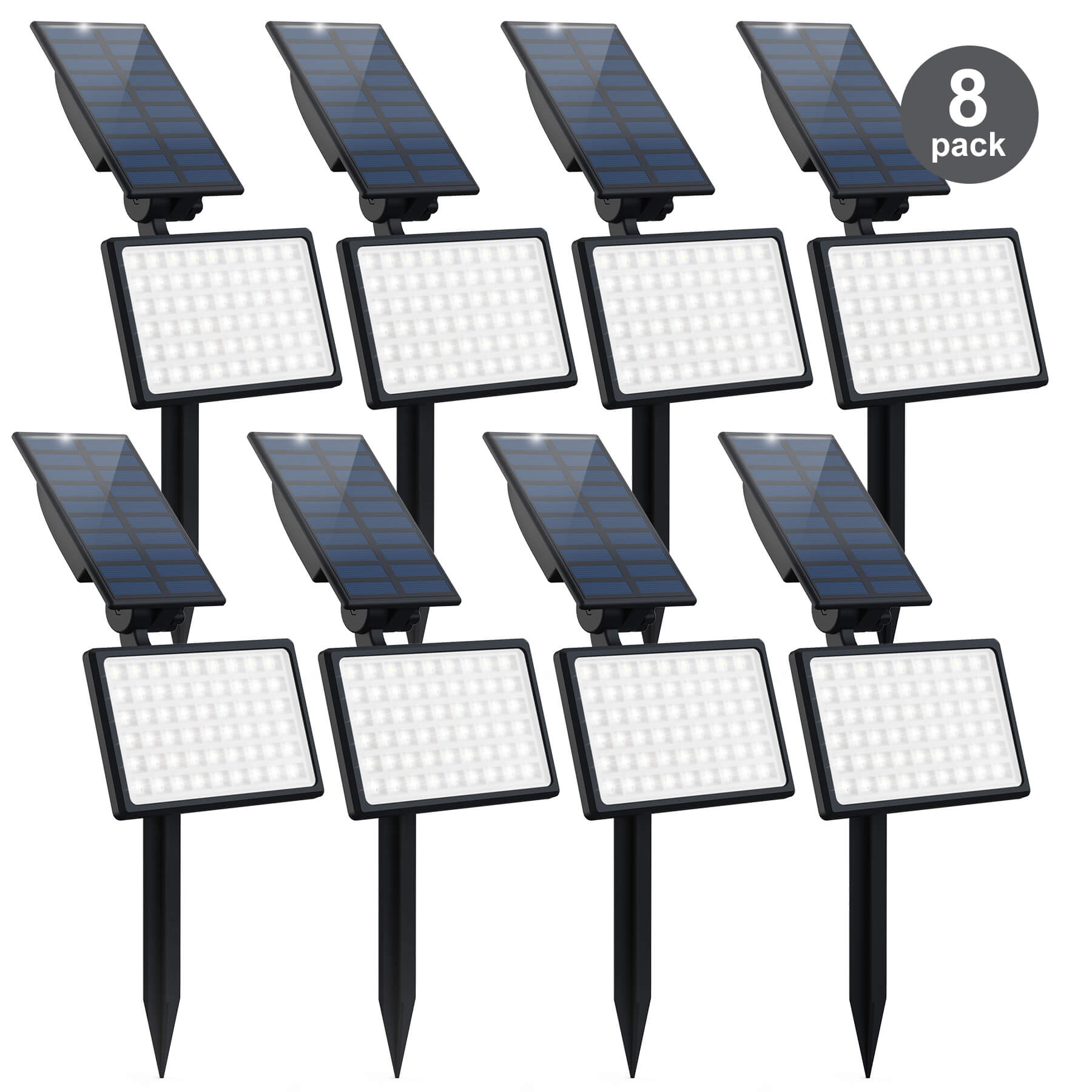 Solar Spotlight For Trees | 6000K Landscape Tree Lighting - TSUN