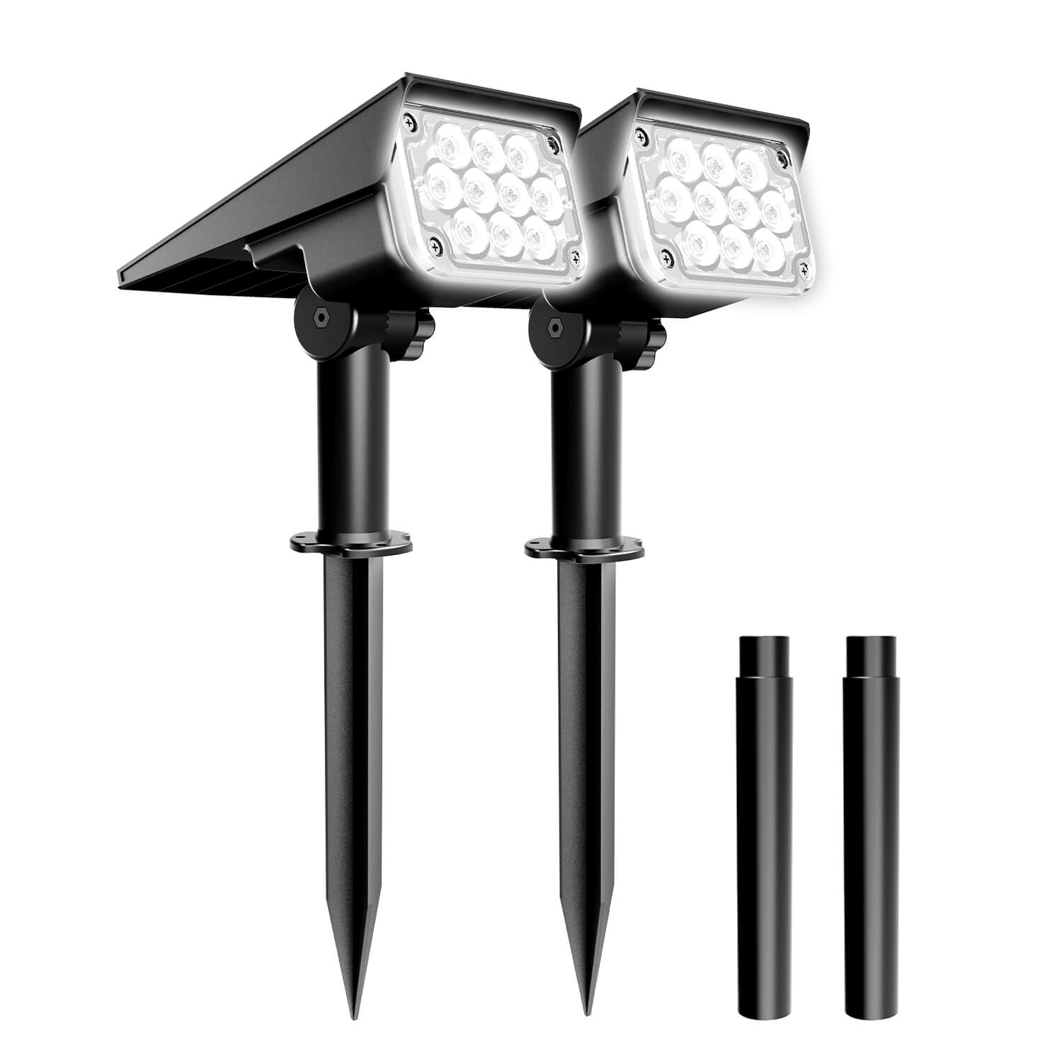 Outdoor Solar Spotlights For Trees | TSUN Landscape Lighting