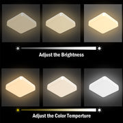 Adjust the brightness and temperture