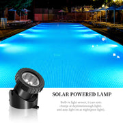 Solar Powered Lamp bulti-in light sensor