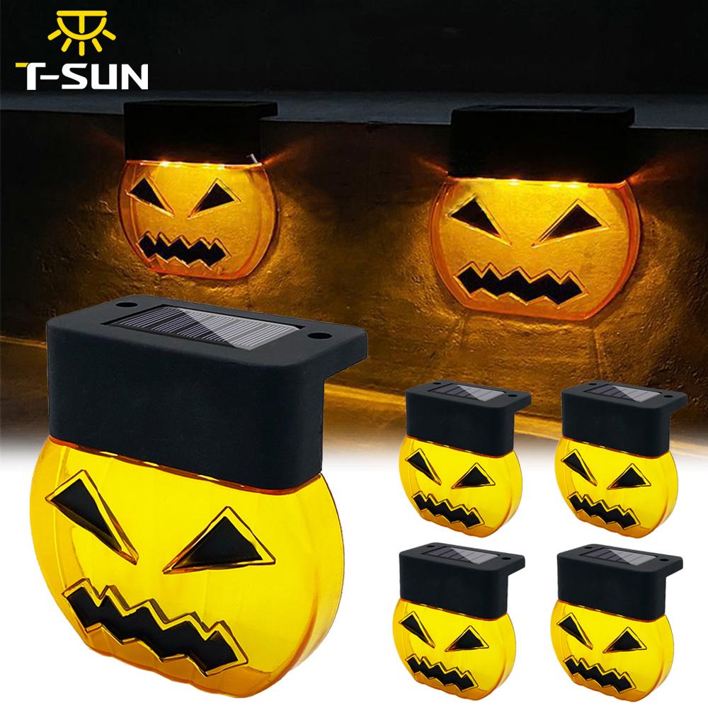Solar Deck Fence lights for Halloween Decor（test product）