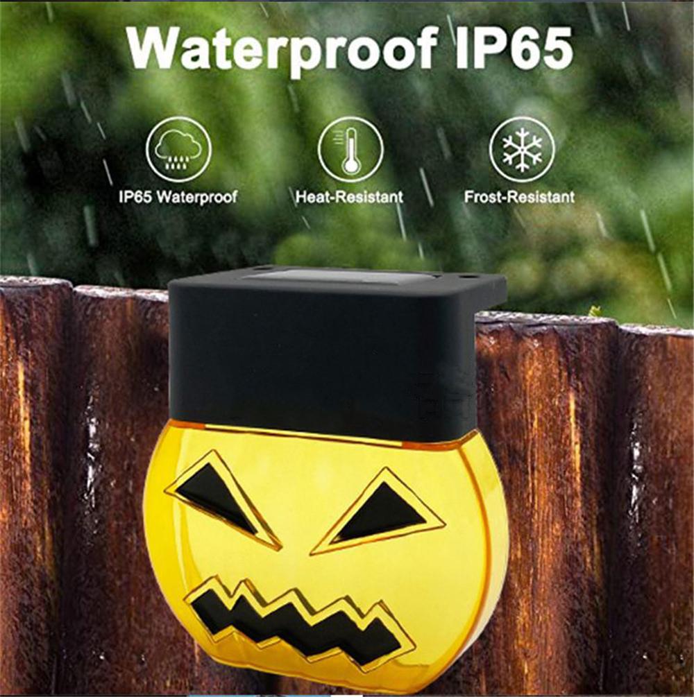 Solar Deck Fence lights for Halloween Decor（test product）
