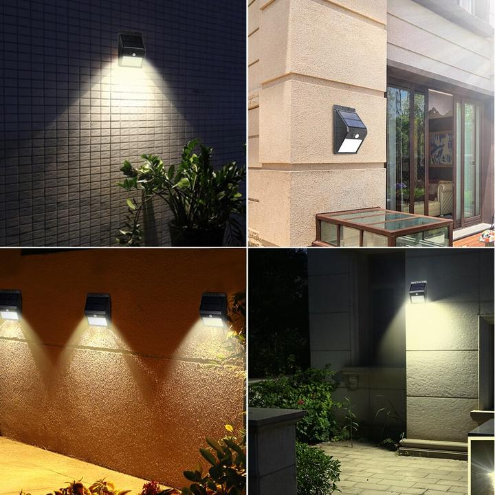 Solar wall lights for wall mount