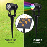 Charging during the day and lighting at night