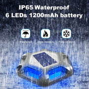 IP65 Waterproof, 1200mAh Battery