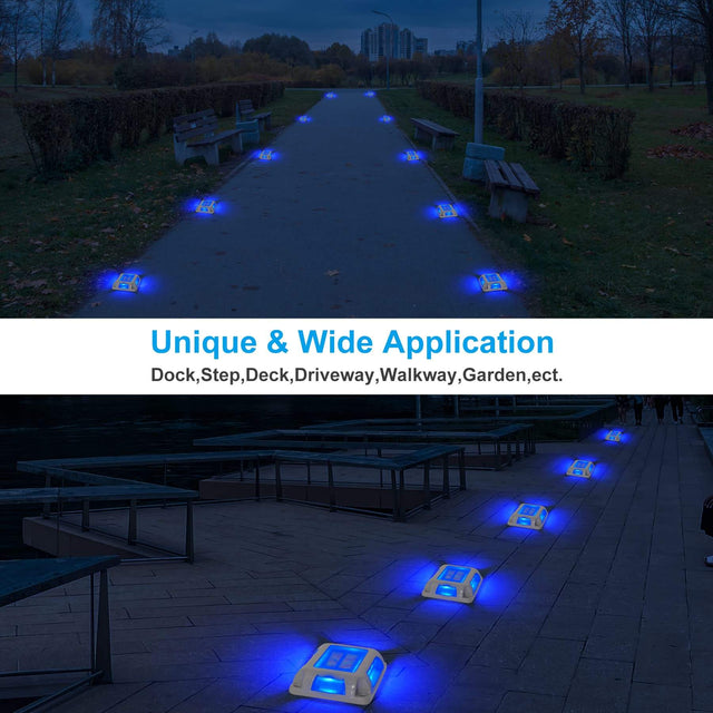 Solar Deck Lights TSUN | Road Markers Lights for Driveway